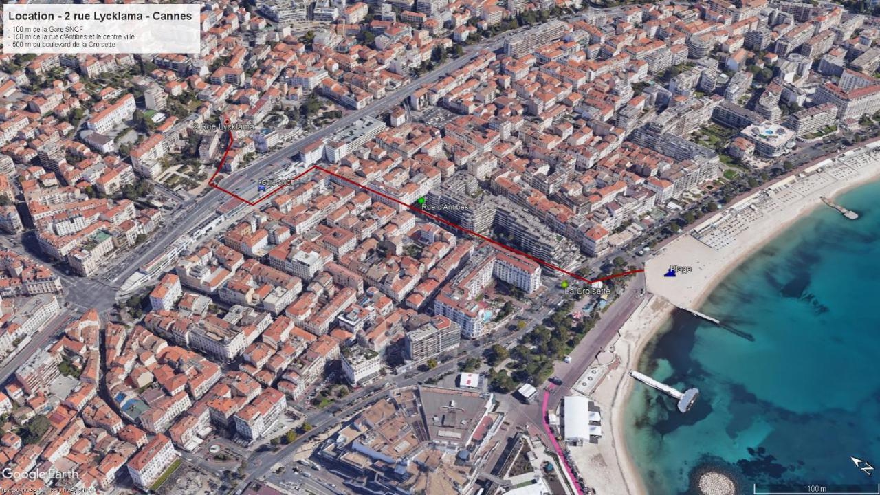 Studio En Plein Coeur De Cannes Apartment Bagian luar foto